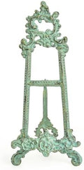 Sungmor Vintage Cast Iron Cookbook Stand, 15.5 Inches Tall Antique Green by Sungmor