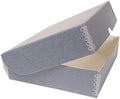 Gaylord Archival Blue/Grey Clamshell Preservation Box - 11 1/2W x 17 1/4L x 3" H by GaylordArchival