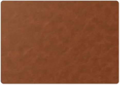 Nekmit Leather Desk Blotter Pad 17 x 12 Inches, Flat, Non-Slip, Waterproof, Brown by Nekmit