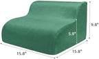 Foot Rest for Under Desk at Work,2-Tier Footrest with Handle Green - Image 5
