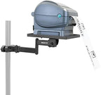 Mount-It! Printer Pole Mount for Thermal Label Printers, Full Motion Arm with Rotating Tray, Holds up to 11 lbs, Swivel, Rotate and Tilt, Clamp Connection Arm Mount for Label Makers by Mount-It