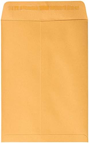 JAM PAPER 7 1/2 x 10 1/2 Open End Catalog Envelopes with Peel and Seal Closure - Brown Kraft Manila - 50/Pack (Pack of 4) - Image 3
