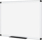 VIZ-PRO Magnetic Whiteboard/Dry Erase Board, 48 X 36 Inches, Silver Aluminium Frame by VIZ-PRO
