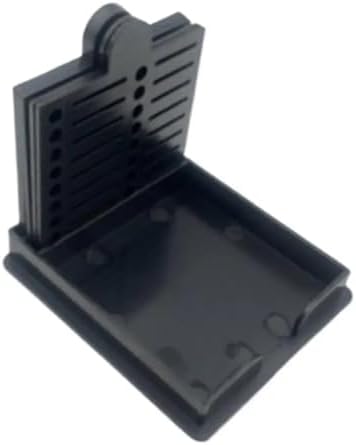 Sticky Note Holder with Stencil Set, 2-Pack Desk Organizer for 3x3 Pads - Image 6