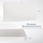VIVO White 43 x 24 in Solid Table Top, DESK-TOP43W - Image 3