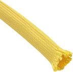 Electriduct 2" Aramid Fiber Braided Sleeving High Temperature Flame Retardant Cable Sleeve Hose Protector - 25 Feet by Electriduct