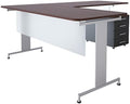 OBEX Table Mounted Modesty Panel Acrylic Desk Privacy Panel & Barrier for Office Cubicle, 12" x 36", Frosted by OBEX