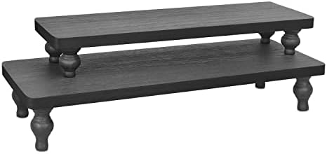 Ikee Design 2 Pcs Set Wooden Display Riser, Cupcake Dessert Display Riser by IkeeDesign