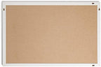 U Brands Farmhouse White Frame, 20 x 30 in, Linen Pin Bulletin Board - Image 4