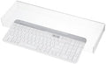 Acrylic Keyboard Cover, Clear Keyboard Dust Cover for Desktop Anti-Cat Protector Lid Waterproof Protective Case (18.5x5.9x1.8 Inches) by DOITOOL