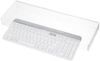 Acrylic Keyboard Cover, Clear Keyboard Dust Cover for Desktop Anti-Cat Protector Lid Waterproof Protective Case (18.5x5.9x1.8 Inches) by DOITOOL