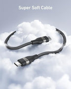 Anker Nano USB C to USB C Cable, 240W Fast Charging Cable (Black, 10ft) - Image 3