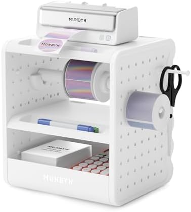 MUNBYN 4x6 Thermal Label Holder for Rolls and Fanfold Labels, ILH03 by MUNBYN