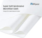 AAwipes Polishing Cloths 10 Packs (6.3" X 6.3", White, 320GSM, Superfine) Compatible with Apple iPhone, iPad, MacBook, iWatch, Soft & Nonabrasive 2-Layer Microfiber Cleaning Cloths (X3603) - Image 2