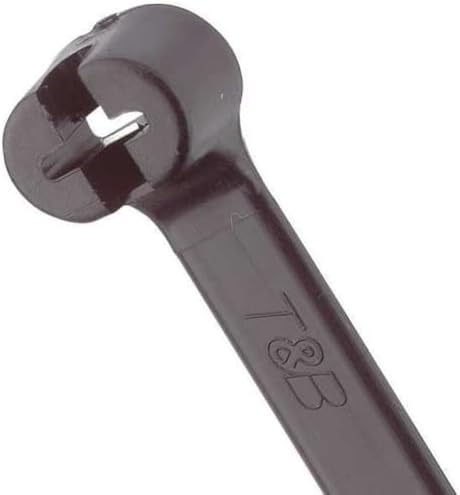 Thomas & Betts TY5272MX Cable Tie, Nylon, 120 lb., 9", Distributor Pack (Pack of 50) by Thomas+%26+Betts