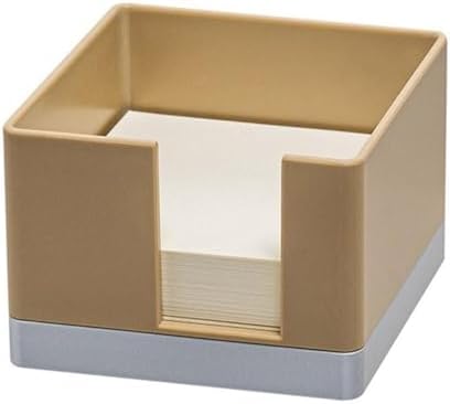 2Pcs Square Sticky Note Holder Desk Memo Box Large Capacity Office Organizer by Unknown