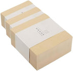 VANRA Note Cube 4 x 4 Inch (Not Sticky) Memo Cube Refill (No Holder) Tear-Off Pages (Not Loose) Blank Scratch Pads, 400-Sheets/Cube (Kraft Brown) (Pack of 3) by VANRA