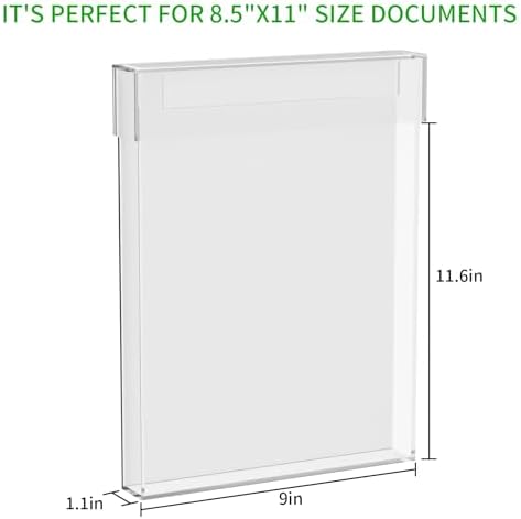Outdoor Real Estate Brochure Box，Outdoor Brochure Holder Waterproof with Lid-Take One Document Holder Can Hold 180, 8.5 x 11 Documents, Flyers & Brochures or Other Outdoor Marketing Needs (4) - Image 3