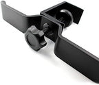 Headphone Holder Headphone Hanger PC Gaming Dual Headphone Stand Under Desk 360 Degree Rotating Metal Desktop Lock Clip Double Hook Storage Rack Headset Stand (Color : 1) (Brass) - Image 5