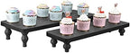 Ikee Design 2 Pcs Set Wooden Display Riser, Cupcake Dessert Display Riser - Image 5