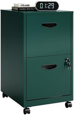 Polup 2 Drawer Rolling File Cabinet with Lock for Home Office by POLUP