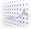 PEGGY Pegboard Mounting Brackets | White | 10 Pack by peggy