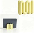 Sculptural Laptop Stand for Desk Organization，Yellow：25mm by Unknown