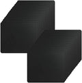 Crtiin 50 Pack Mouse Pad Bulk Pack, 7.09 x 8.66 Inch, Black by Crtiin