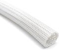 Electriduct 2" Hook Self Closing Wrap Around Sleeve - 10 Feet - White by Electriduct