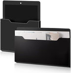 Feifeiya 2 Pcs Magnetic Pocket File Folder for Fridge, Mixed, Black by Feifeiya