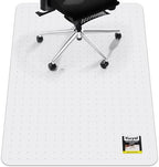 Kuyal Office Chair Mat for Carpet, Clear Heavy Duty Computer Chair Mat by Kuyal