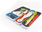 Three by Three Seattle Metal Drawer Organizer Tray Set, 5-Pc, 1" (Gray Mix) - Image 5