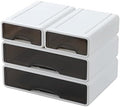 White Desktop Drawer Organizer Unit for Office Paper and Supplies by OSteedWares