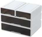 White Desktop Drawer Organizer Unit for Office Paper and Supplies by OSteedWares
