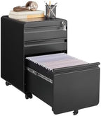 Approgreent Lockable 3 Drawer File Cabinets for Home Office by Approgreent
