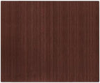 Anji Mountain 60" x 48" Bamboo Office Chair Mat for Carpet & Hardwood Floor - Image 2