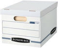 Bankers Box 6-Pack Basic-Duty File Storage Box with Lid, Letter/Legal by BankersBox