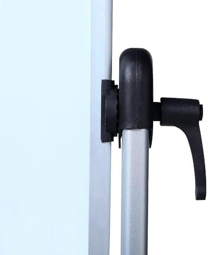 VIZ-PRO Double-Sided Magnetic Mobile Whiteboard, 96" x 48" - Image 5