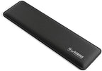 Glorious Gaming Wrist Pad/Rest - Slim TENKEYLESS - Black - Mechanical Keyboards,Stitched Edges,Ergonomic | 14x4 inches | 0.7in/17mm Thick (GSW-87) Slim TENKEYLESS (Black) by Glorious