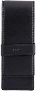DiLoro Leather Triple Pen Case Pencil Pouch Holder for Three Fountain Ballpoint Rollerball Pens and Pencils by DiLoroSwitzerland