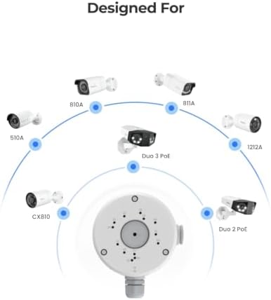 REOLINK Junction Box RLA-JBS1 for Bullet Cameras - Image 2