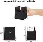 Bed Risers 2 Inch with Adjustable Screw Clamp,4 Pack Black - Image 2