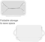 TheWarmHome Storage Basket for Organizing - Small 6 Pack 11.8x7.8x5.2 inch Gifts for Empty with Rope, Fabric Storage Cubes for Decorative Cloth Dog Livehome (White) - Image 7
