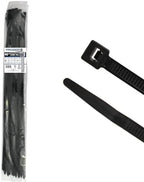 Kable Kontrol Cable Zip Ties, 40 Inch, 50 Pcs, HD 250lbs Test, Black by KABLEKONTROL%C2%AE