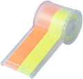 Curl Office Instrument RFH-M2502 Roll Notes, Notes, Note Cutter, Stationery, Desk Organizer, 1.0 inch (25 mm) Width (2 Rolls), 2 Colors by CARL