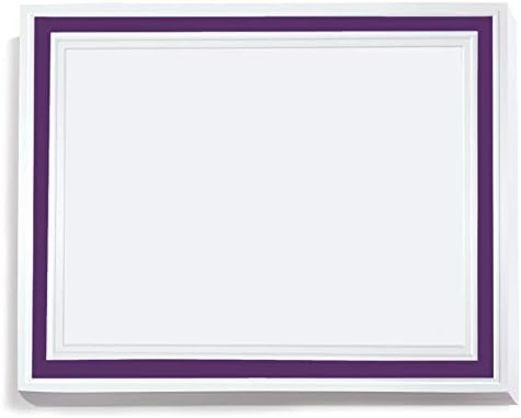 Signature Specialty Certificates, Purple Bold Foil Border, 50 Sheets by PaperDirect
