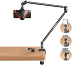 CAMBOFOTO 33" Magic Arm Phone Desk Clamp, Overhead Camera Mount, Boom Arm by CAMBOFOTO