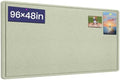 Extra Large Bulletin Board 96" x 48", Felt Pin Board, Sage Green by Hrrtyueg