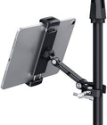 CreaDream iPad Holder for Mic Stand, Aluminum Tablet Holder for Mic Music by CELLPHONESTAND