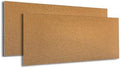 Manton Cork 12" x 36" x 1/4" Thick Cork Sheets (4-Pack) with Adhesive Strips, 100% Natural and Sustainable Cork Bulletin Boards. Perfect for Home, School, and Office by MantonCork